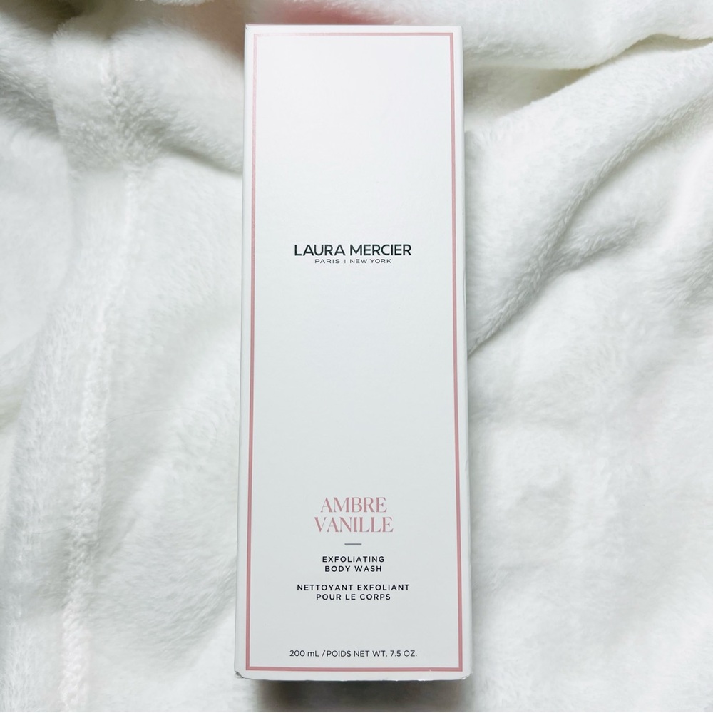 Laura Mercier Ambre Vanille Exfoliating Body Wash - NIB Sealed